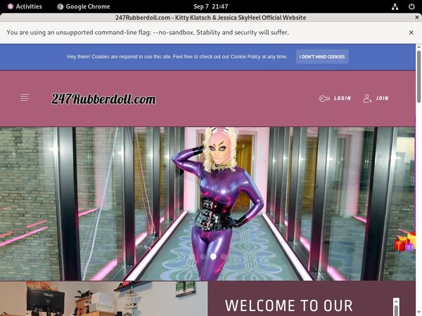 247Rubberdoll Porn Clips