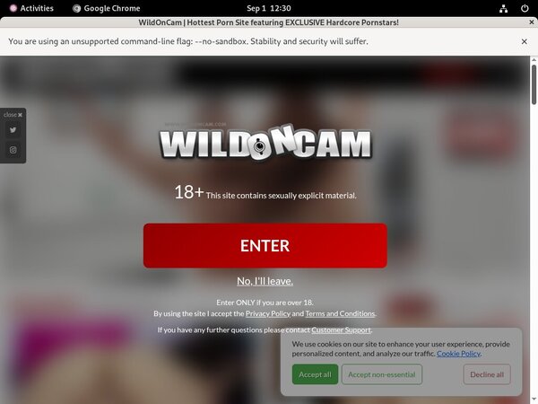Accounts On Wild On Cam