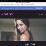 Alexia Cage 2019