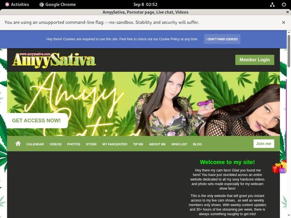 Amyysativa.com Free Scene