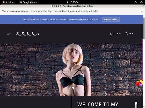 B-E-L-L-A Mobile Pass