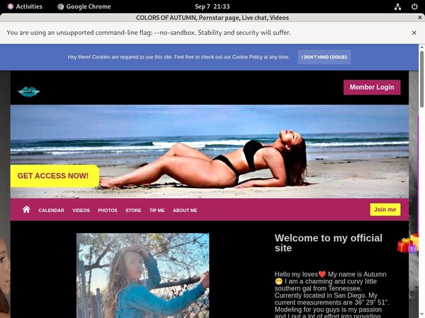 Colorsofautumnxxx.com Trial Membership
