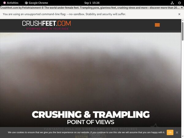Crushfeet Pass Login Crushfeet Pass Login