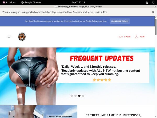 DJ ButtPussy Active Password