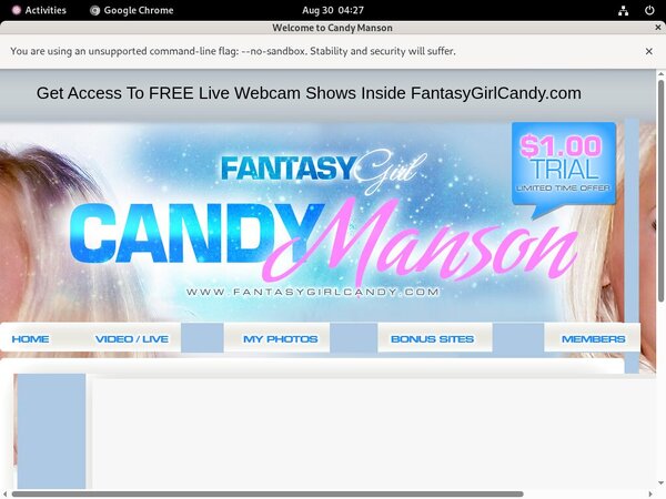Fantasy Girl Candy Clips Fantasy Girl Candy Clips