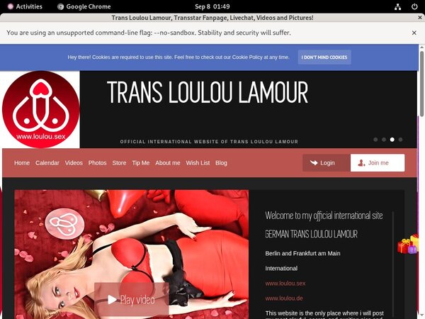 Free Accounts To TransLoulouLamour