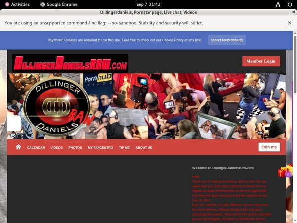 Free Dillingerdanielsraw.com Premium Account