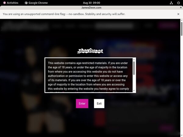 Free James Deen Membership Discount