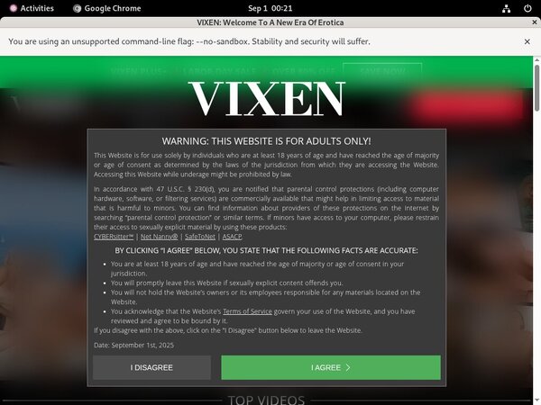 Free Login Vixen