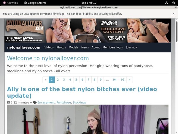 Free Nylonallover Discount Deal