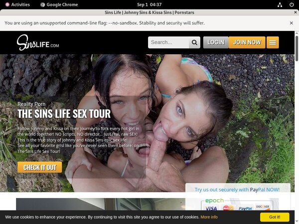 Free Password To Sinslife