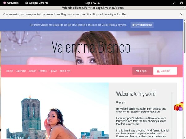Free Valentinabiancox Account Passwords