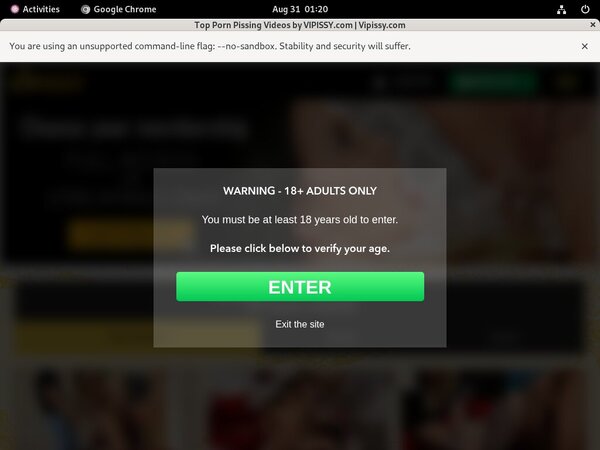 Free Vipissy Username And Password