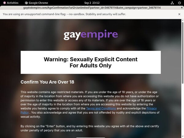Gay Empire Unlimited Limited Time Discount