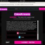 Get Chloe Kreams Account