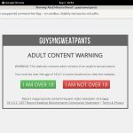 Guys In Sweatpants Order