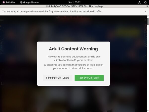 Hello Ladyboy Subscriptions