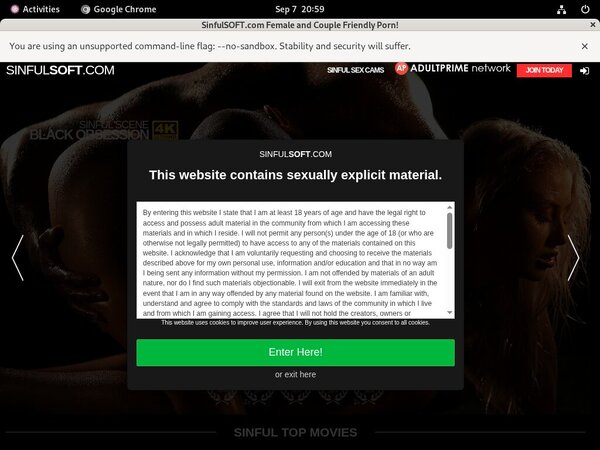 How To Get Sinfulsoft.com Account