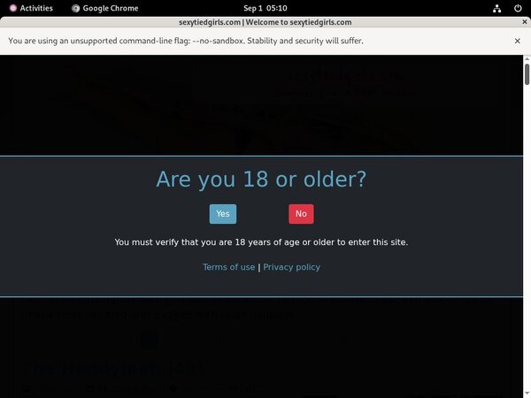 I-love-bondage.com Website Accounts