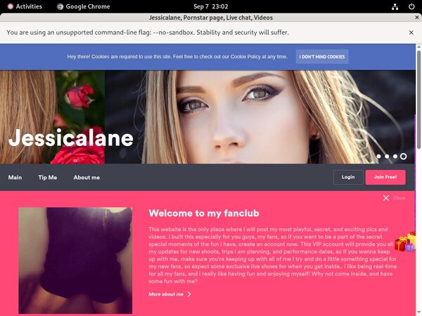 Jessicalane Member Passwords