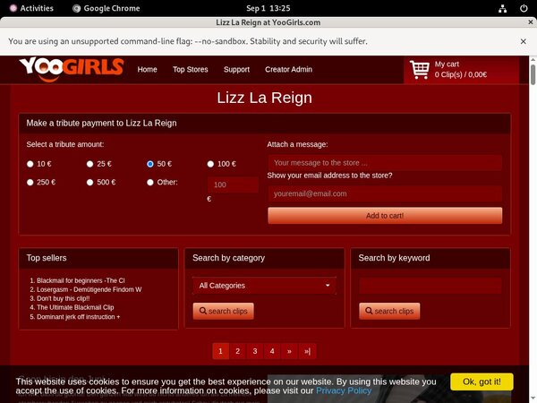 Lizz La Reign Free Trial Option