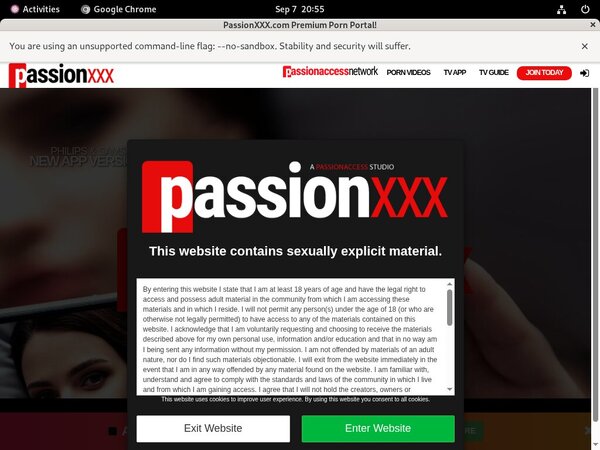Make Passion XXX Account