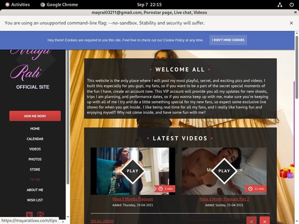 Mayaratixxx.com Paysite Review