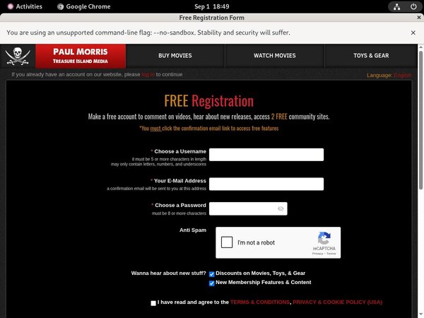 Members.treasureislandmedia.com Limited Time Offer