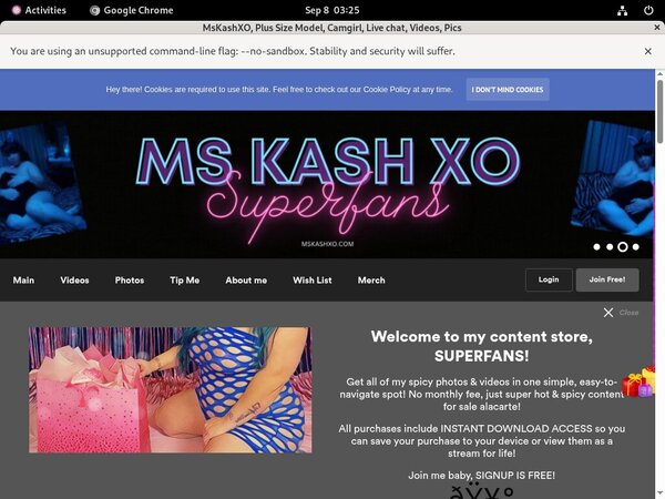 MsKashXO Discounts MsKashXO Discounts
