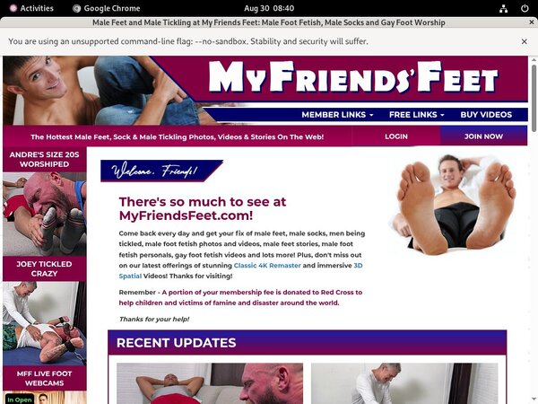 Myfriendsfeet Without Joining
