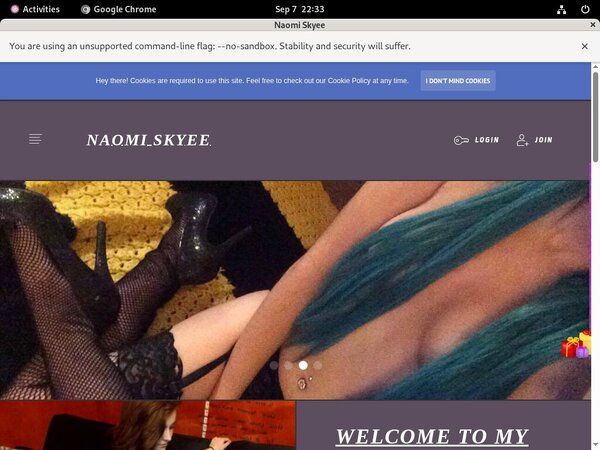 Naomi Skyee Subscribe