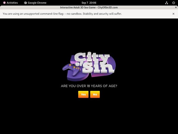 New City Of Sin 3D Porn