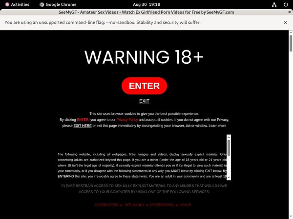 New See My GF Account