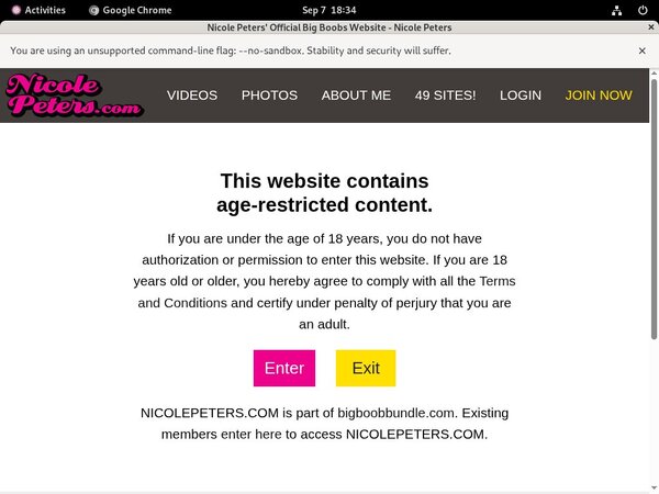 Nicolepeters.com Yearly Membership