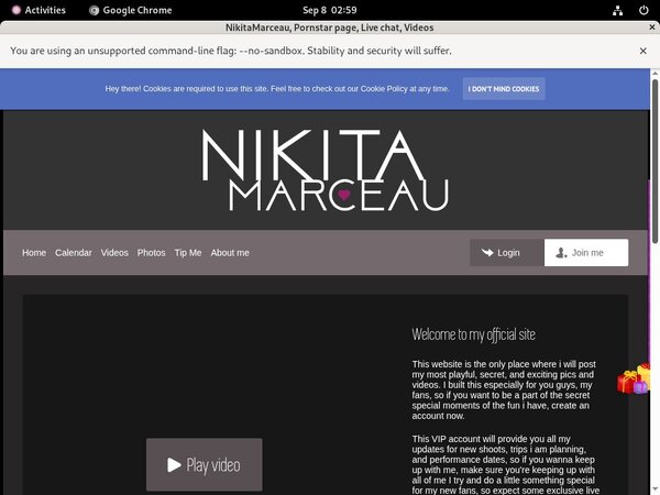 NikitaMarceau Code