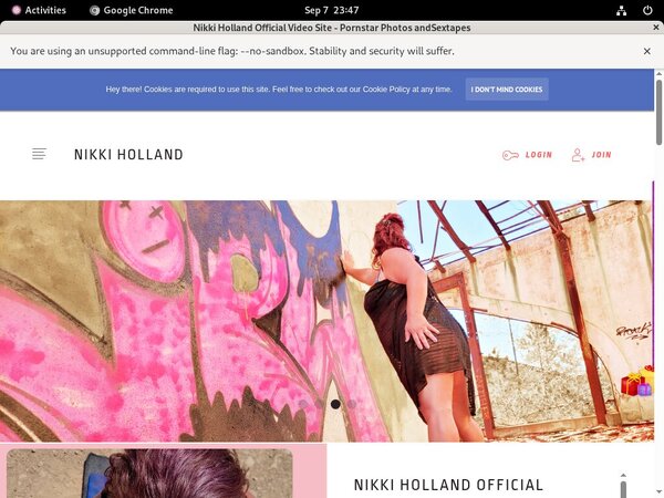Nikki Holland Paysite Discounts