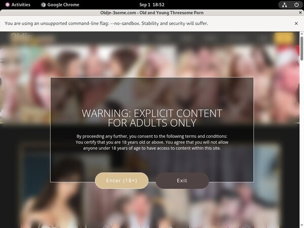 Oldje-3some.com Website Password Oldje-3some.com Website Password