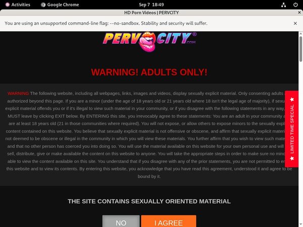 Perv City Discount Page