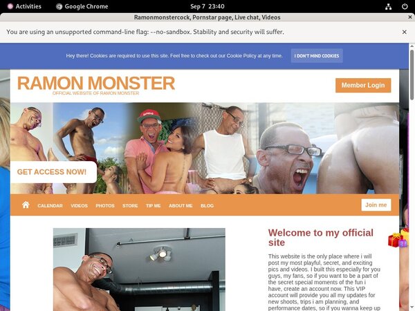 Ramonmonstercock.com Join Discount Ramonmonstercock.com Join Discount