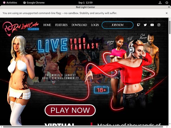 Red Light Center Paypal