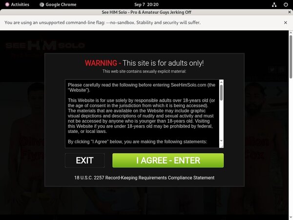 See Him Solo Password Site