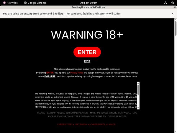 Sexting 18 One Time Discount