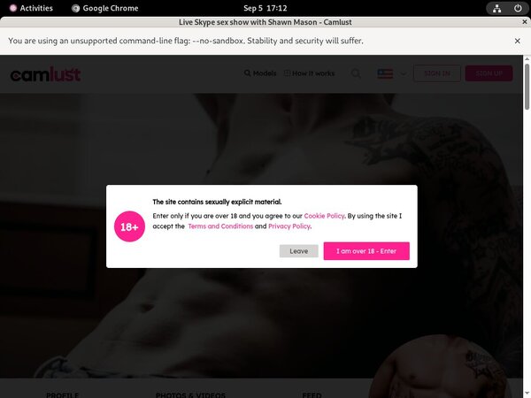 Shawn Mason Username Password