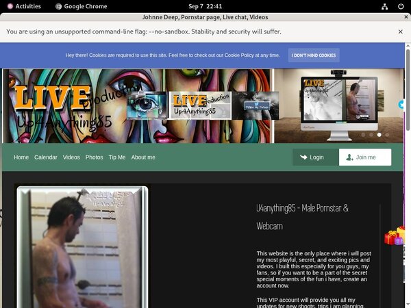 Signup For Up4anything85.modelcentro.com With Paypal