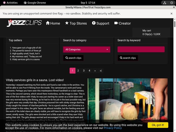 SmellyMilana Paysite Review SmellyMilana Paysite Review