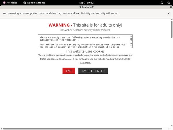 Submissive X Full Access Submissive X Full Access