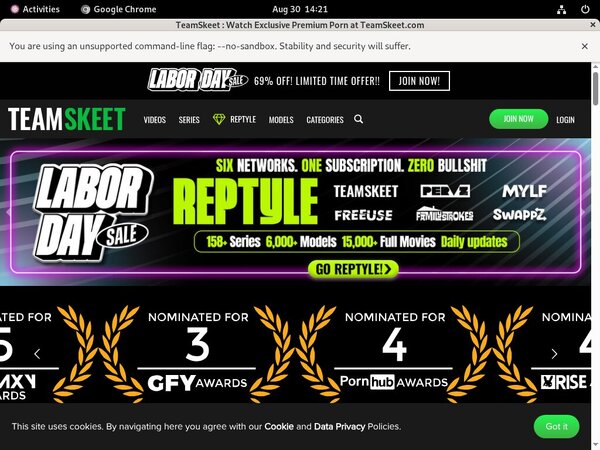 Team Skeet Logon