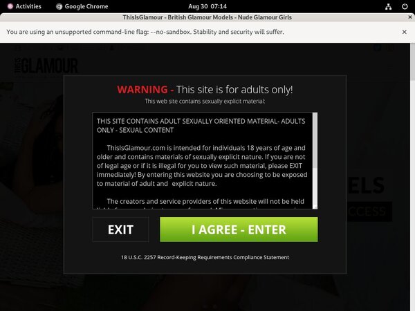 Thisisglamour.com Web Site