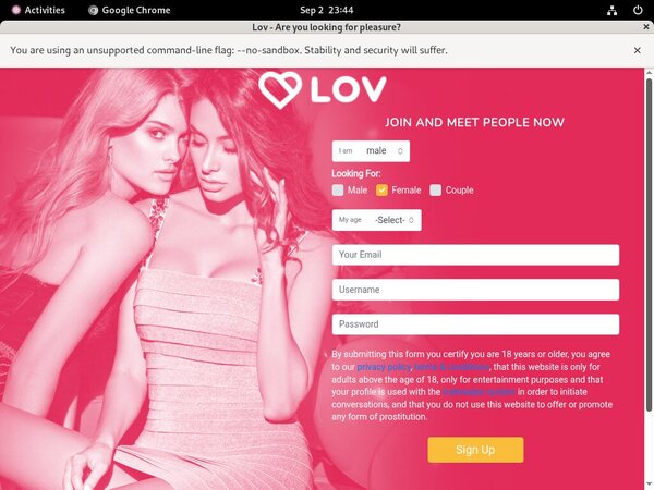 Trial Membership For LOV