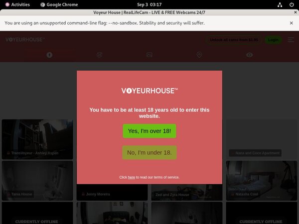 Voyeurhouse Gratis Password